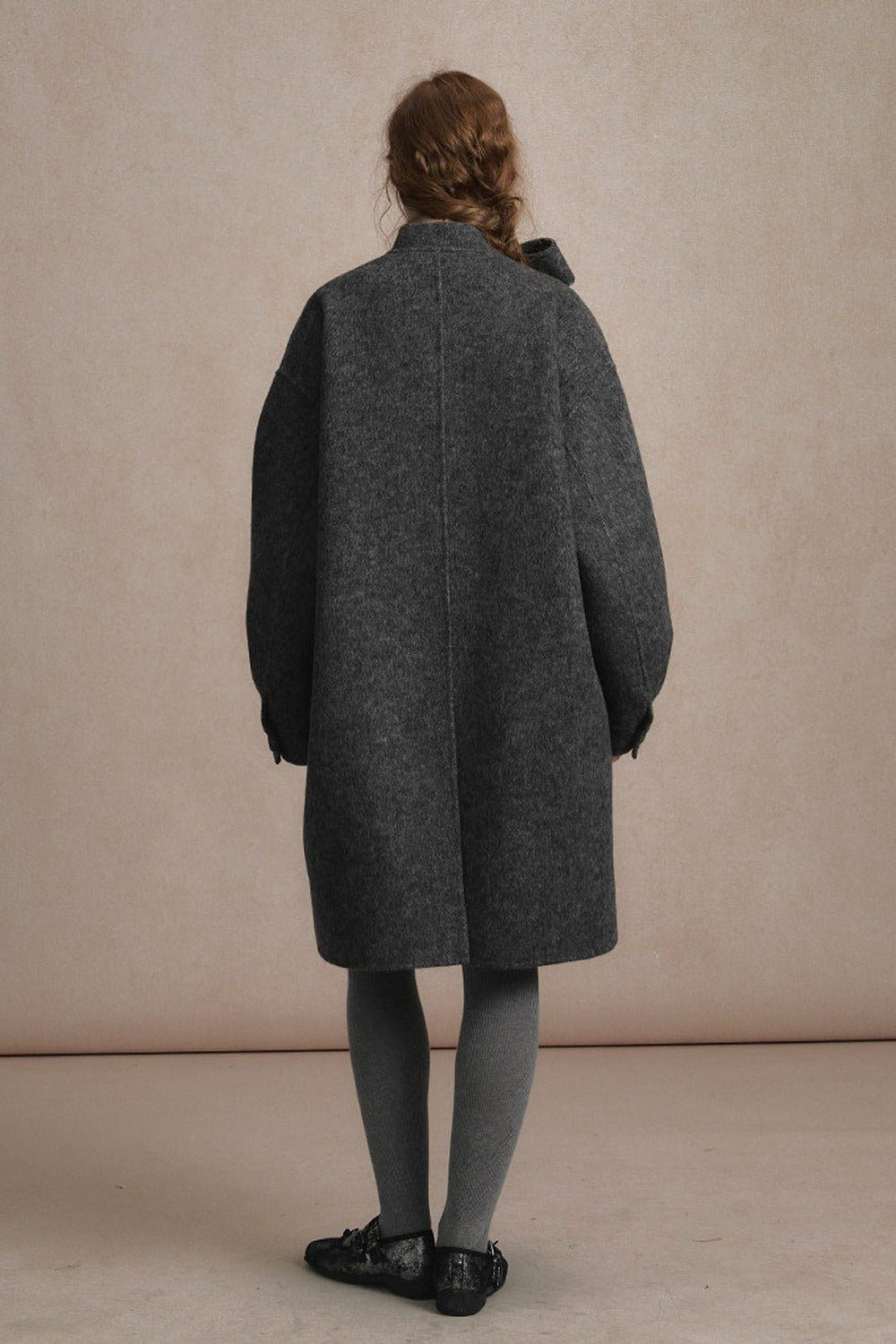 Long Double-Sided Wool Coat