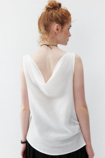 Twist Front Lyocell Camisole