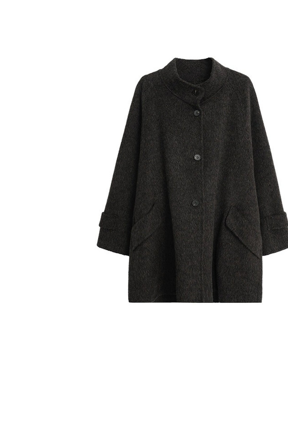 Mid-Length Double-Sided Wool Coat