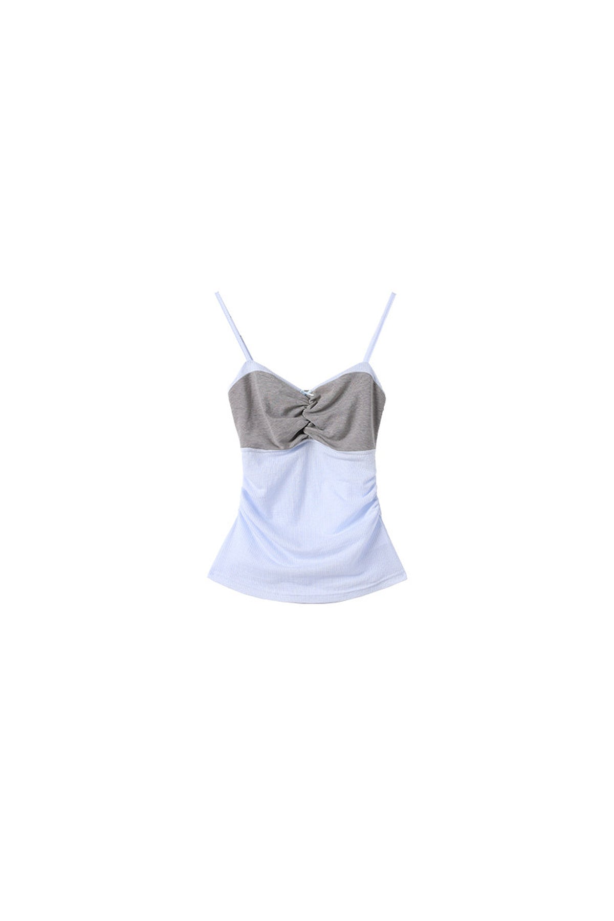Spaghetti Strap Ruched Camisole