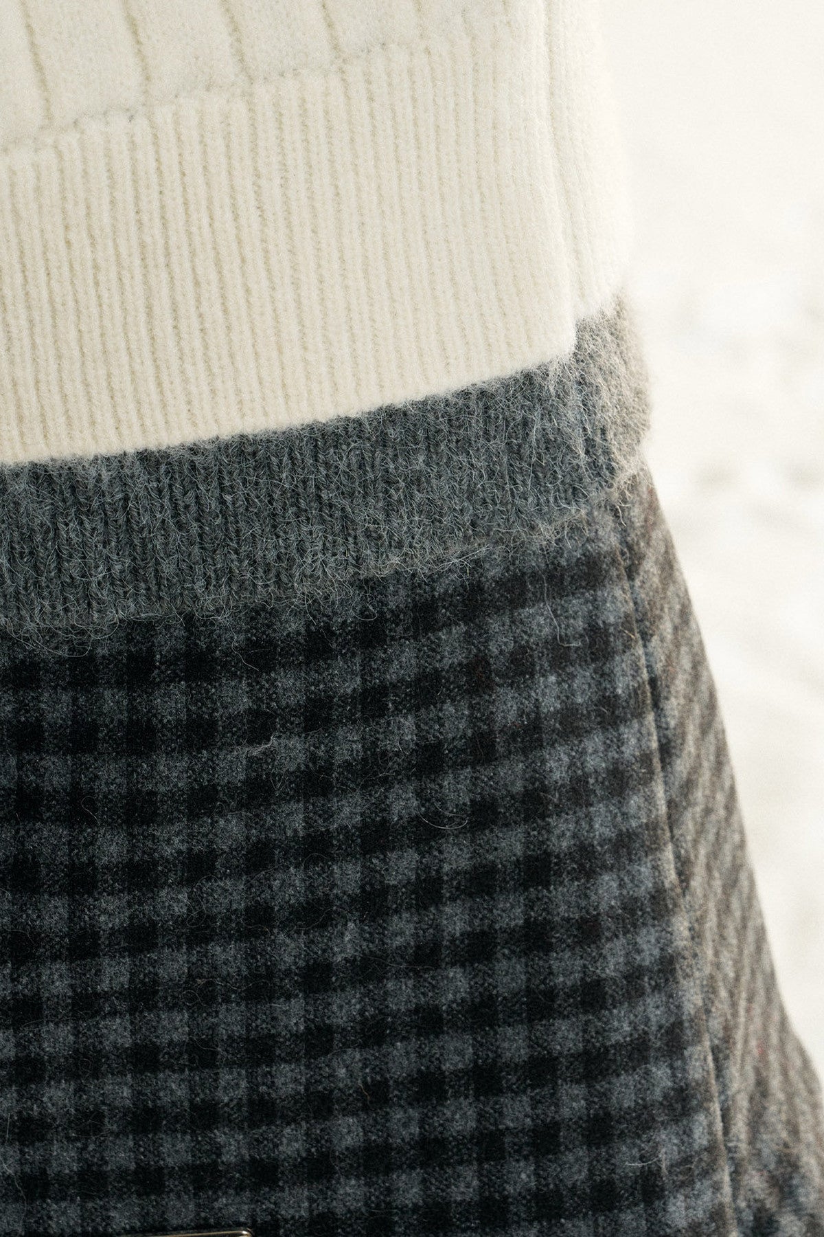 Color-Block Layered-Look Sweater