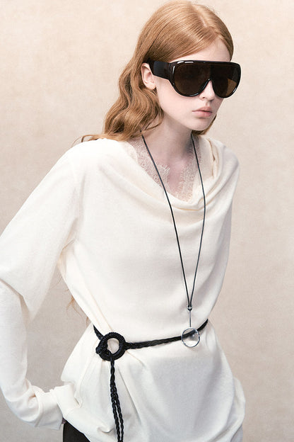 Completo con gilet in maglia Genesis