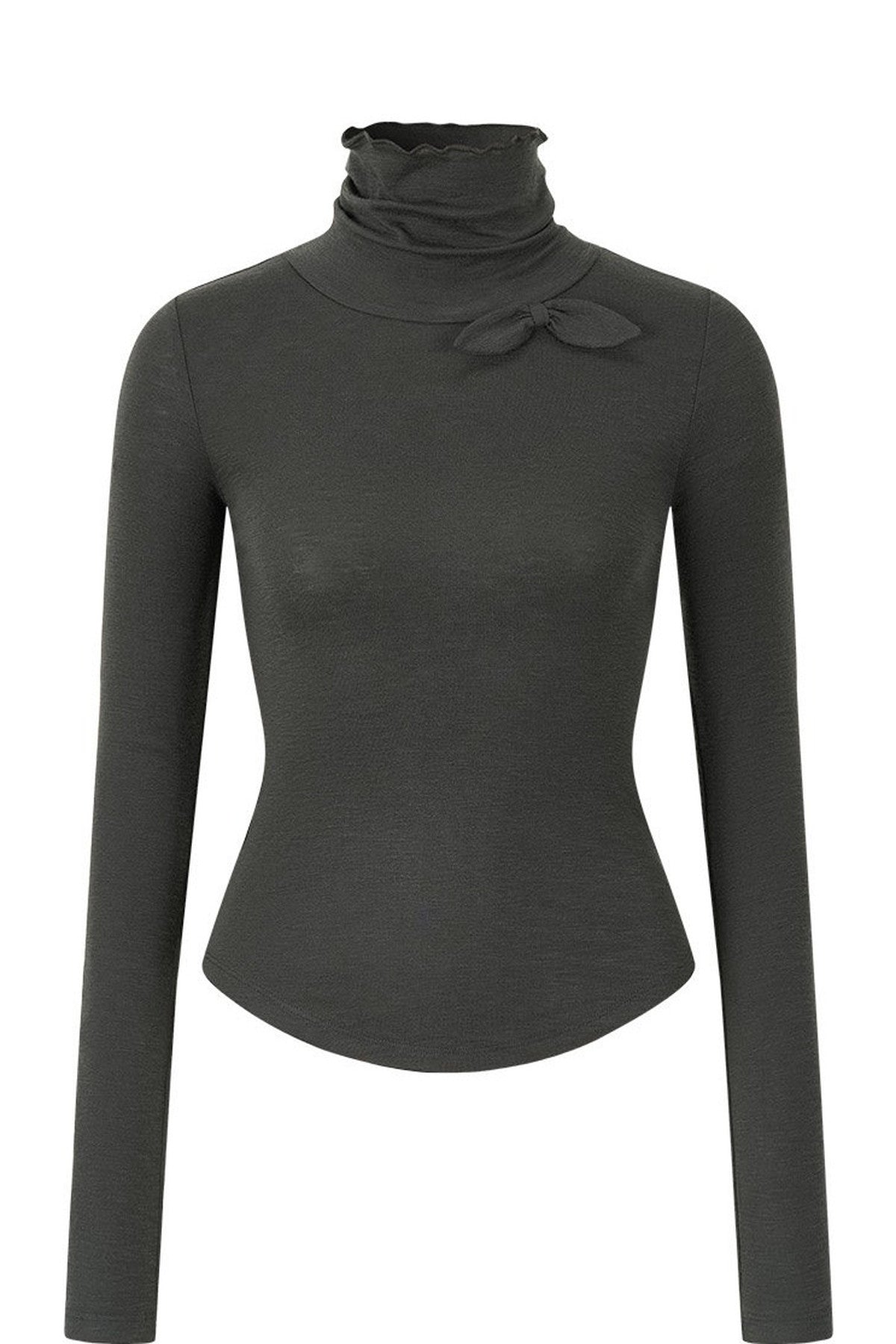 X-Line 3D Bow Tencel Wool T-Shirt