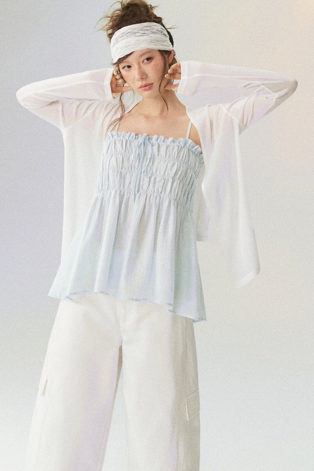Cool Buttonless Long Sleeve Cardigan