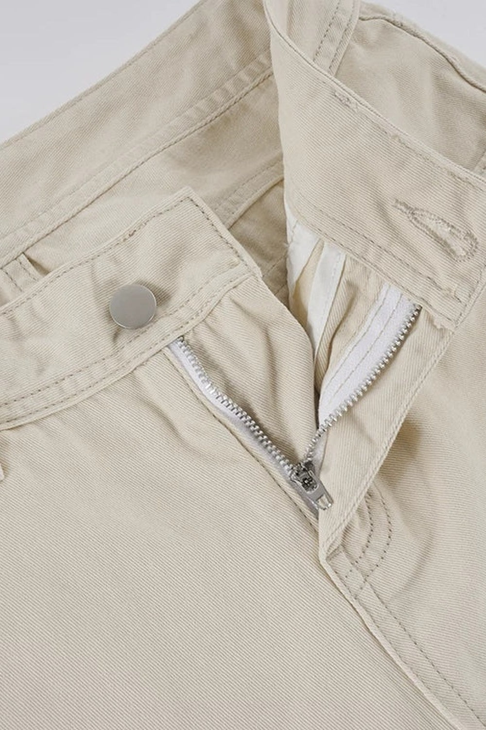 Low-Waist Flared Long Pants