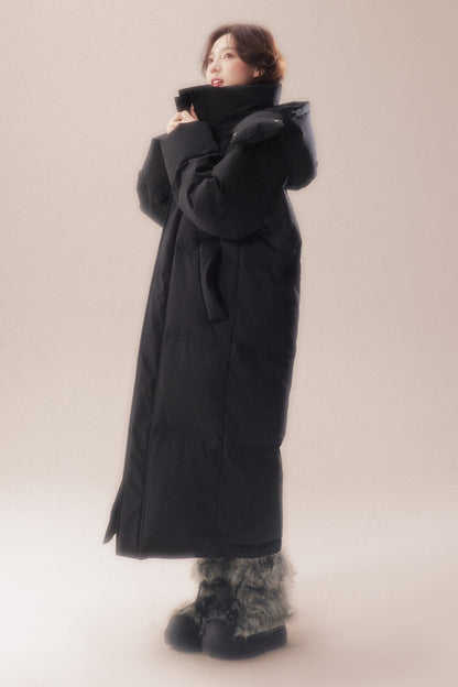 Long 90 White Goose Down Coat
