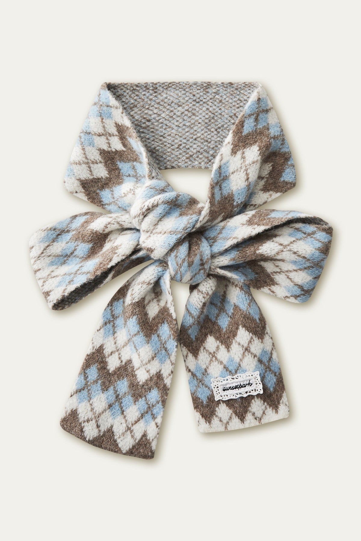Knitted Ribbon Scarf