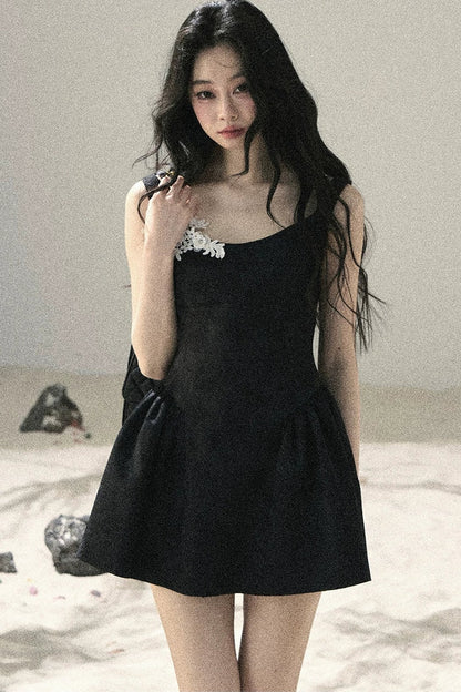 French Style Floral Lace Dress