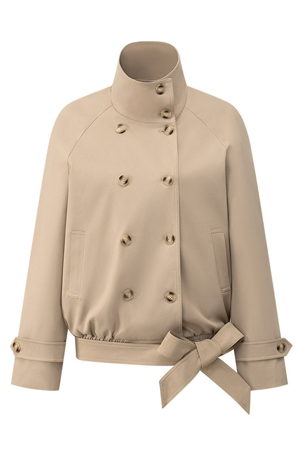 Style Pleated Skirt and Short Coat Set