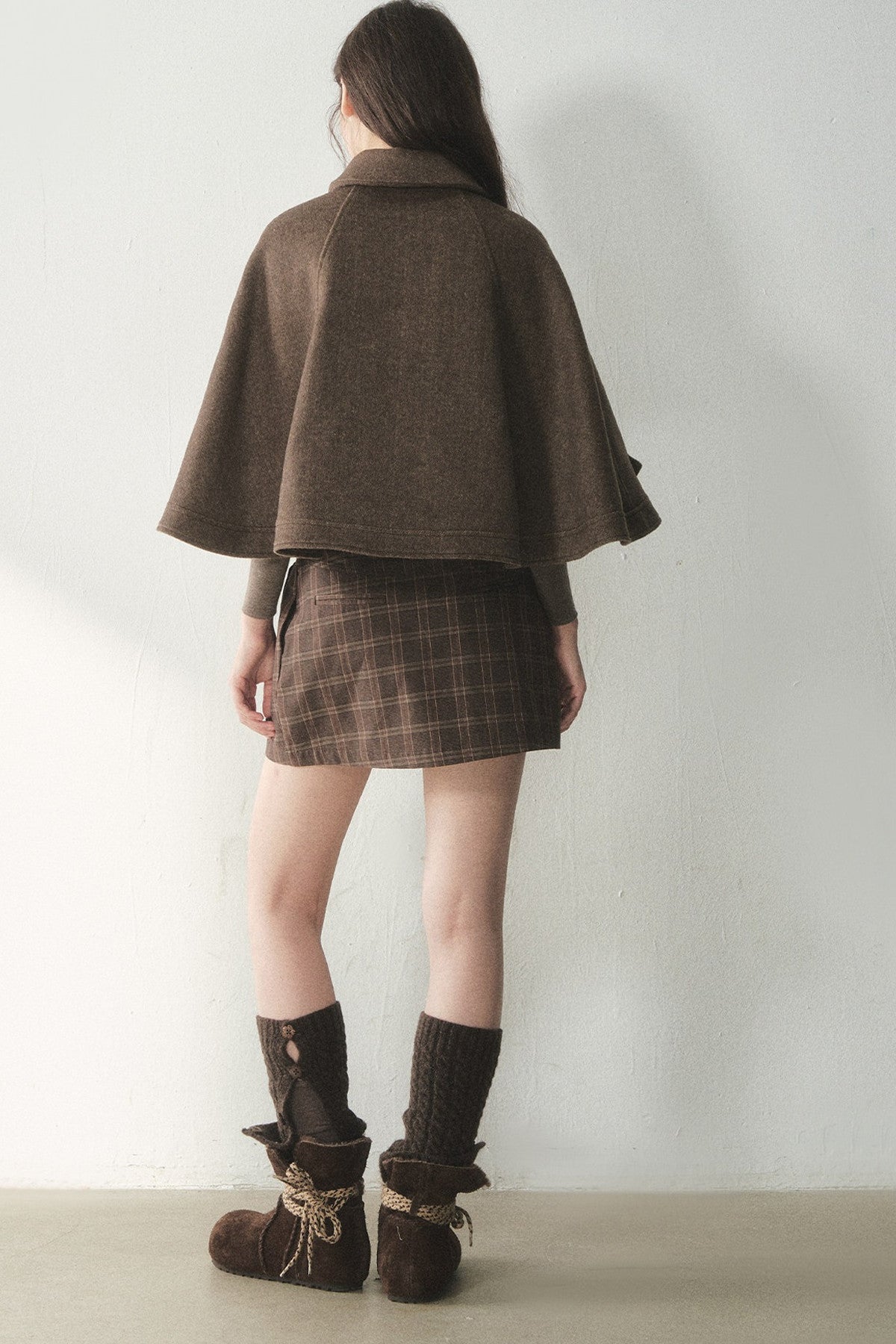 Wool Napoleon Cape