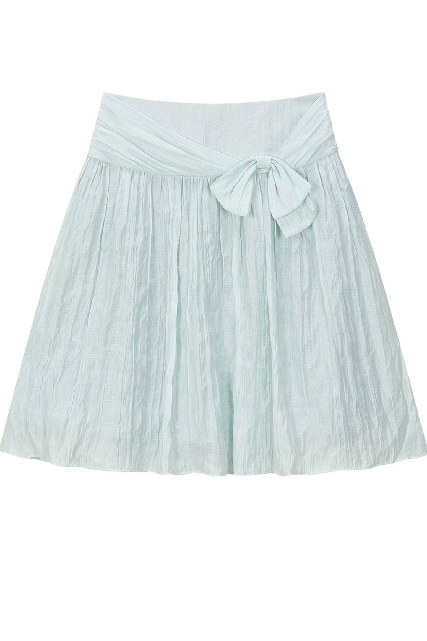 Asymmetrical Bowknot A-Line Skirt