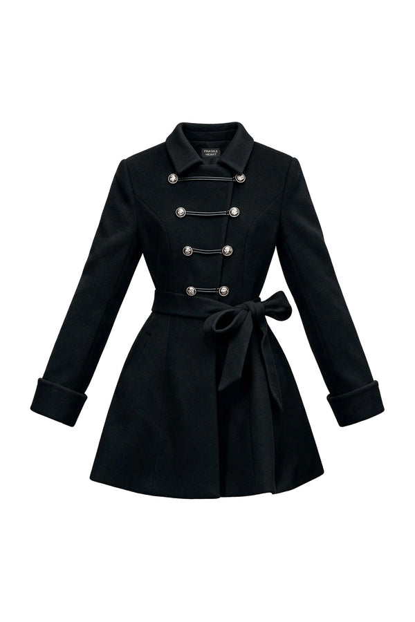Napoleon Retro Knight-Style Woolen Cape Jacket Set-Up