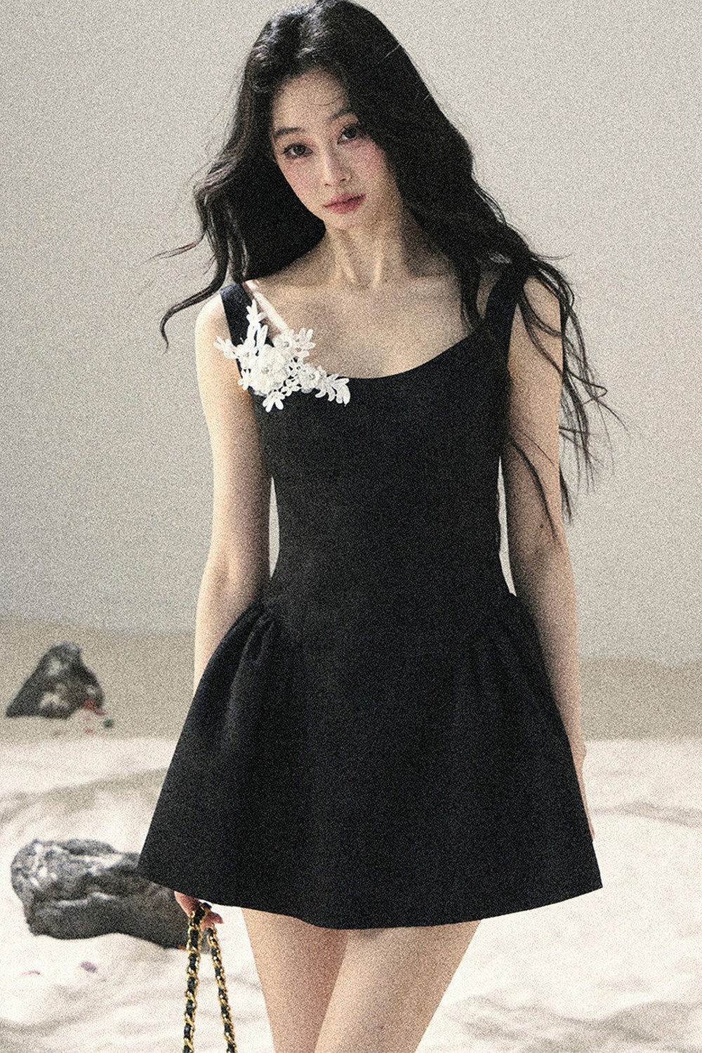 French Style Floral Lace Dress