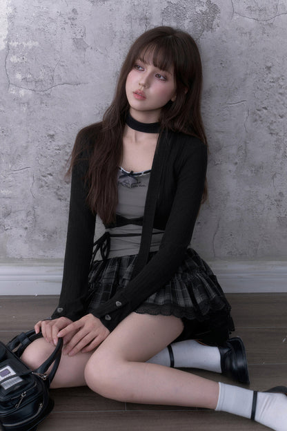 Layered-Look Top and Pants Set-Up