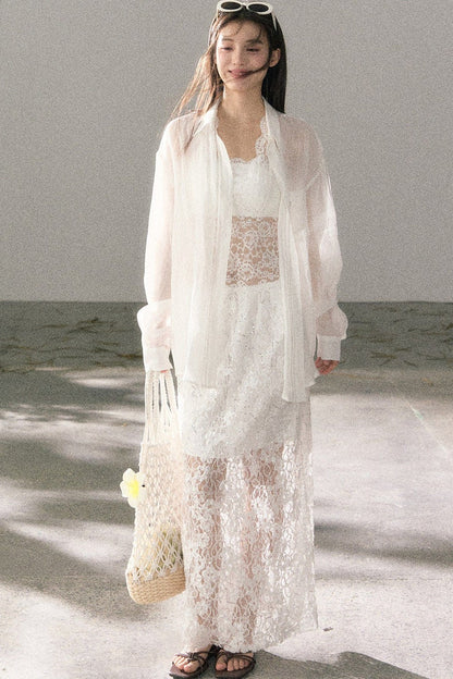 French Romantic Lace Skirt Set-Up