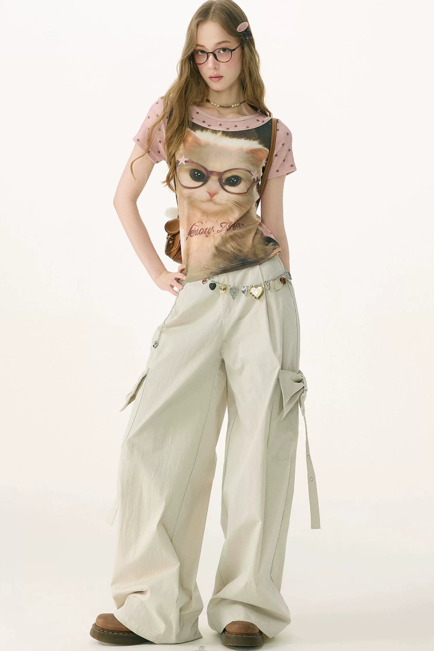 Butterfly Dream Wide-Leg Pants