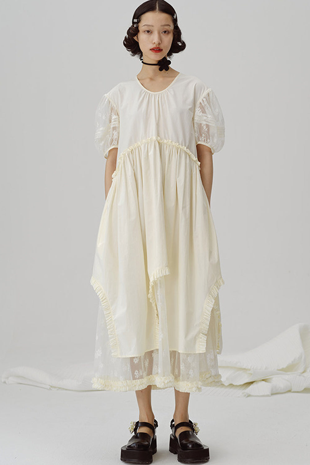 First Love Irregular Hem Dress