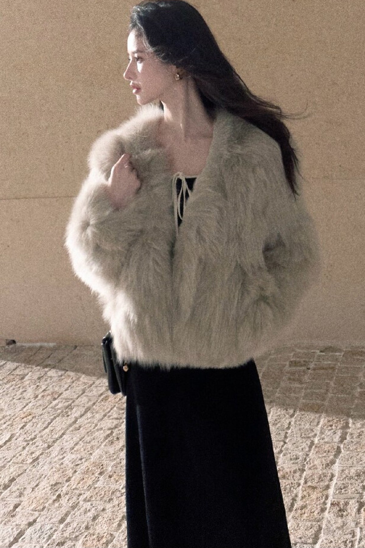 Short Fox Fur Jacket