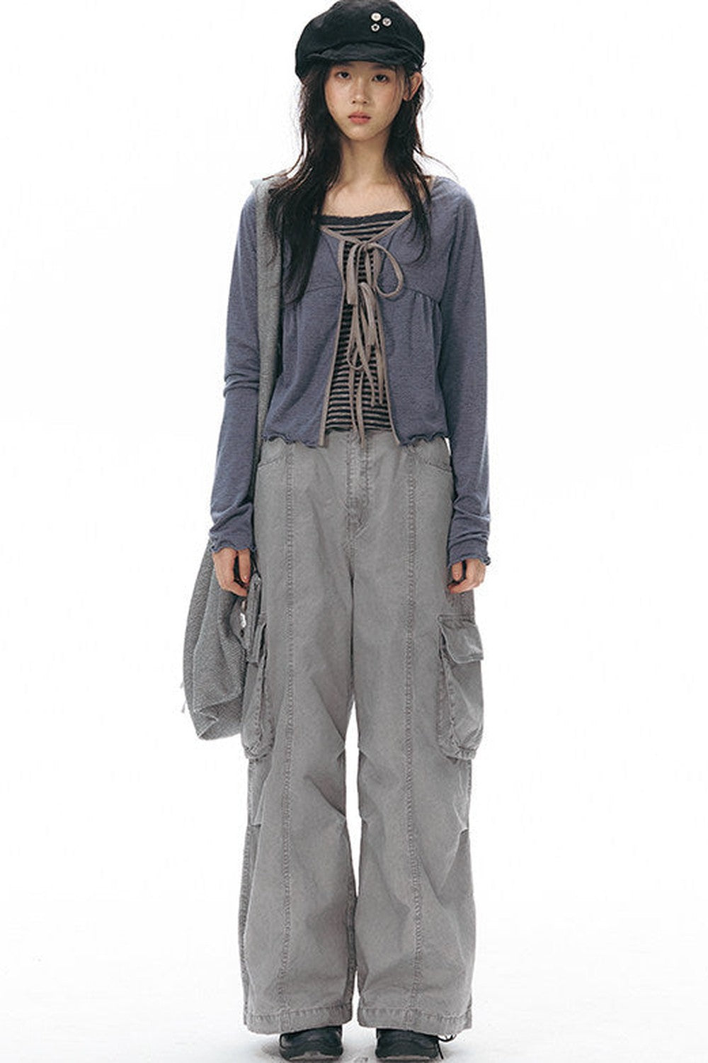 Lace-Trimmed Embroidered Camisole