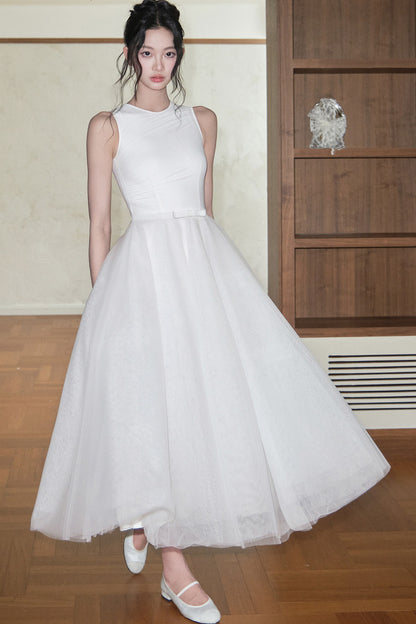 Butterfly Knot Mesh Dress