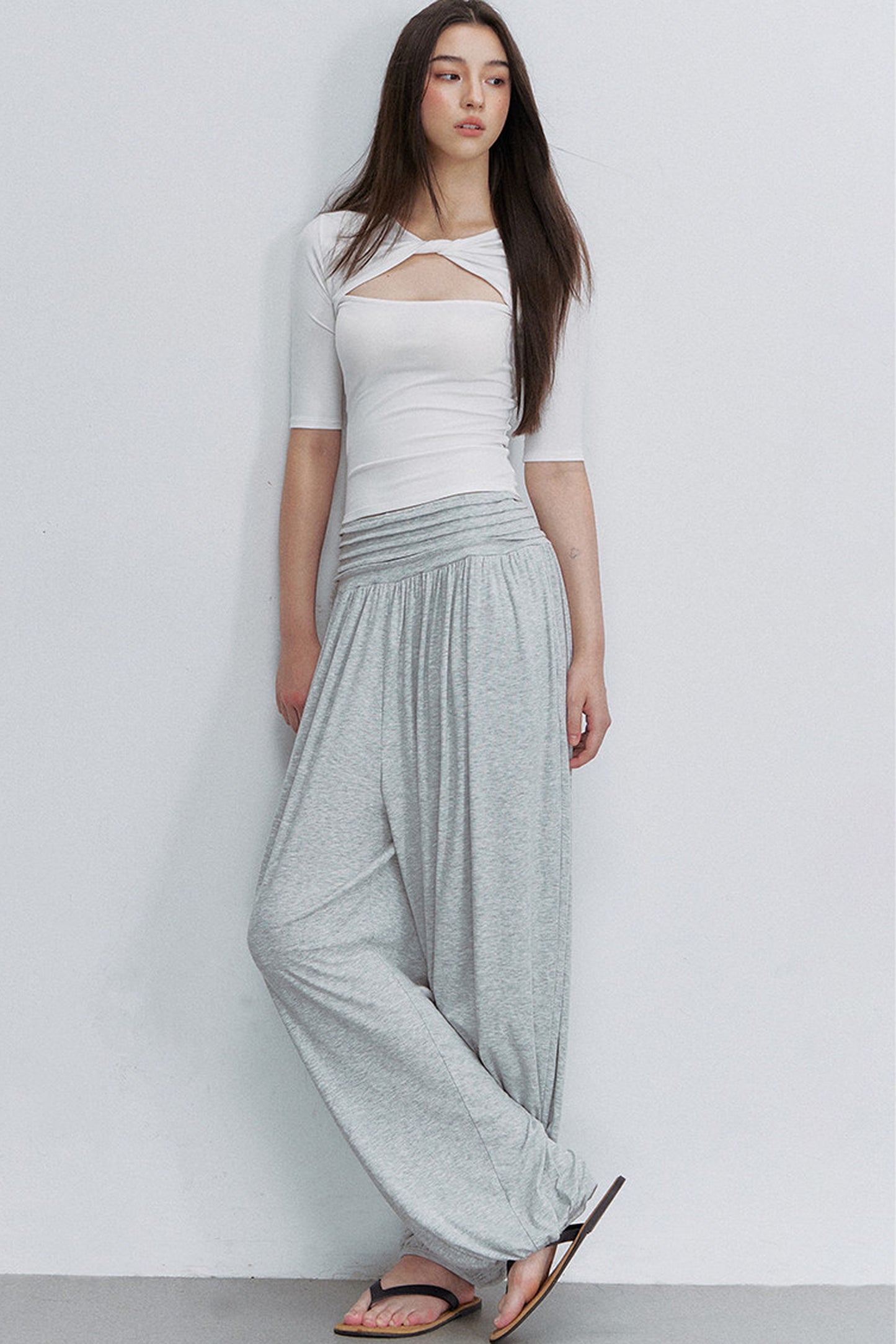 Reversible Cross-Knot Blouse