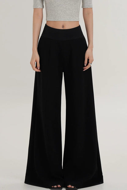 High-Waisted Flared Versatile Pants