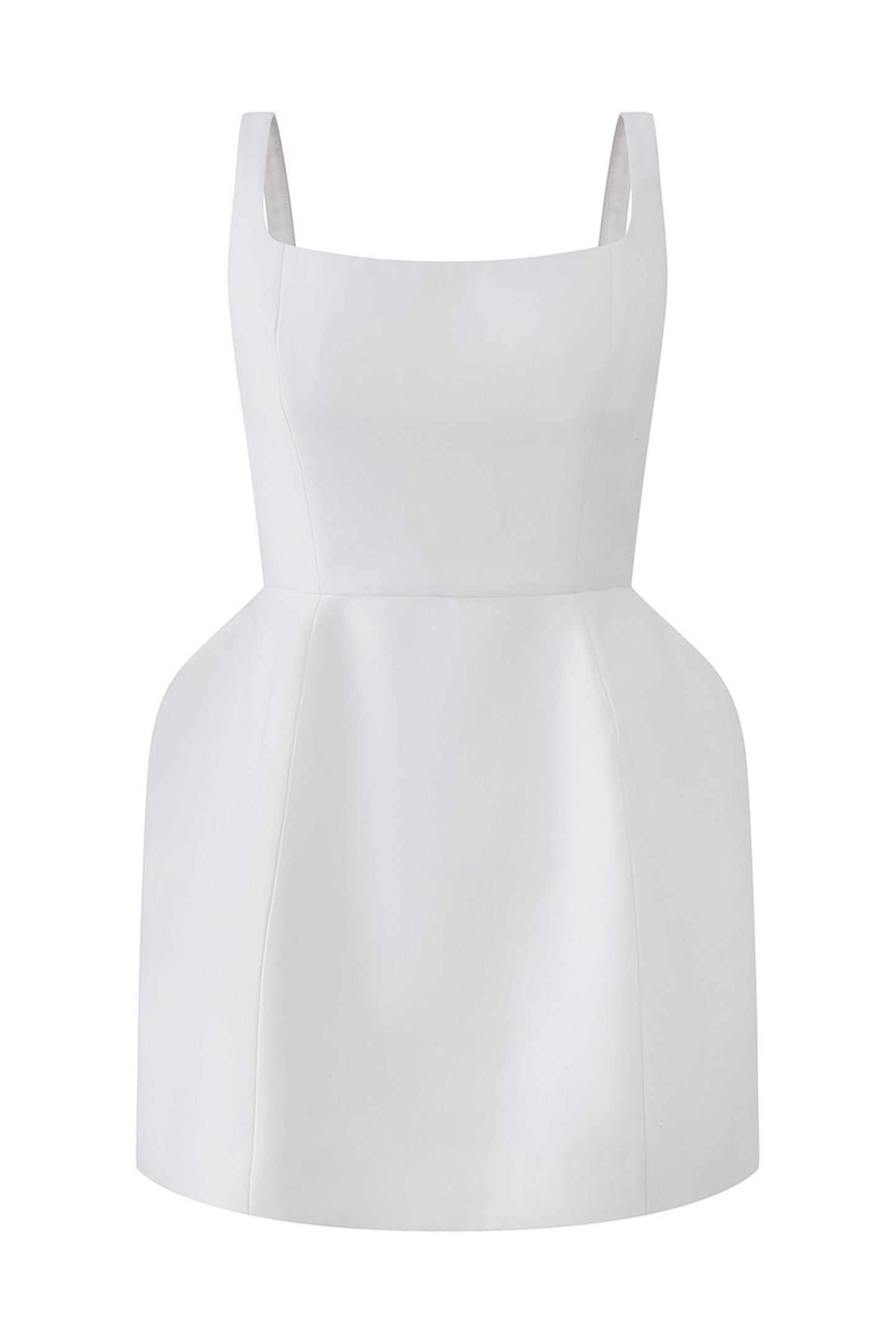 Square Neck Floral Dress