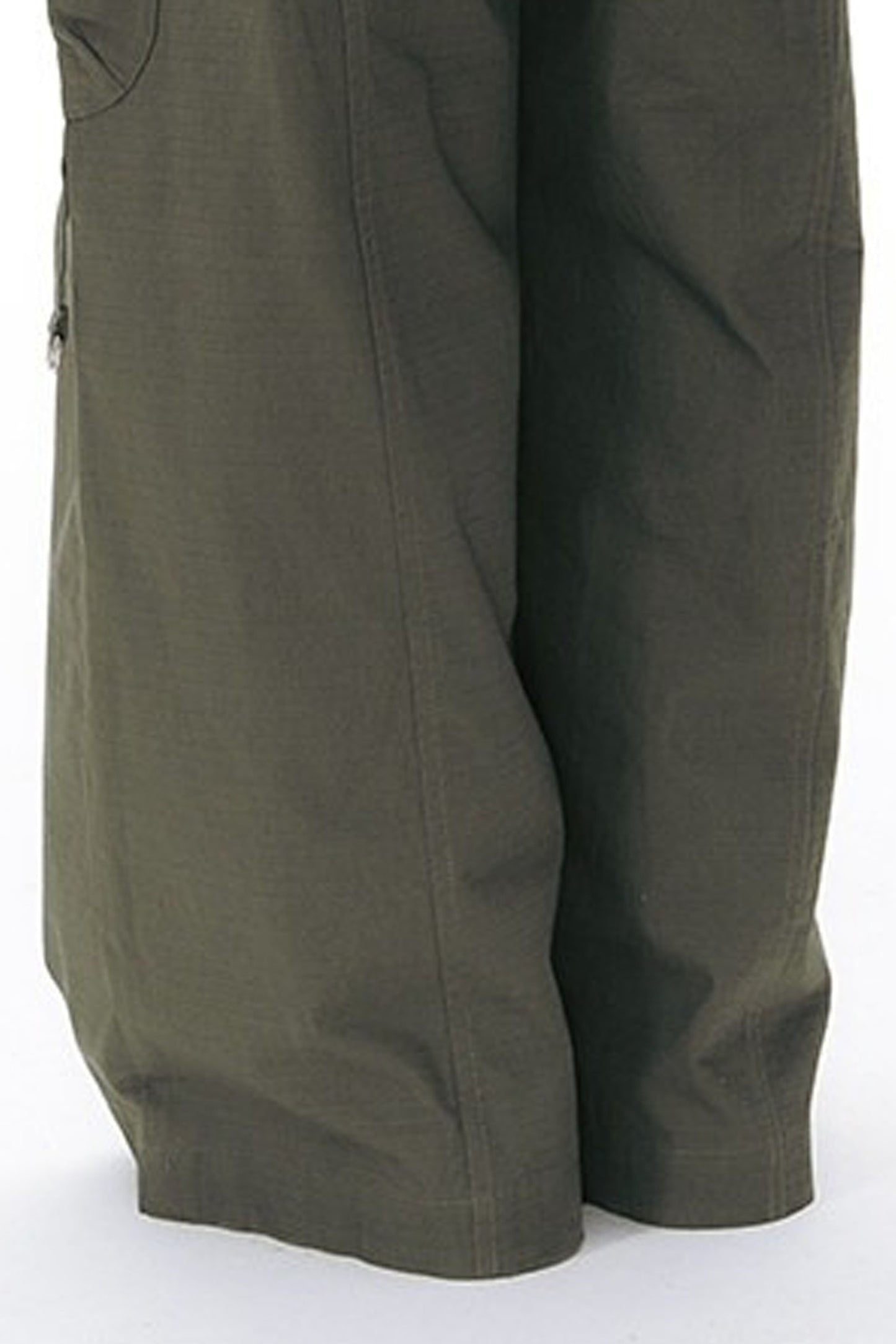 Foldable Hem Wide Leg Pants