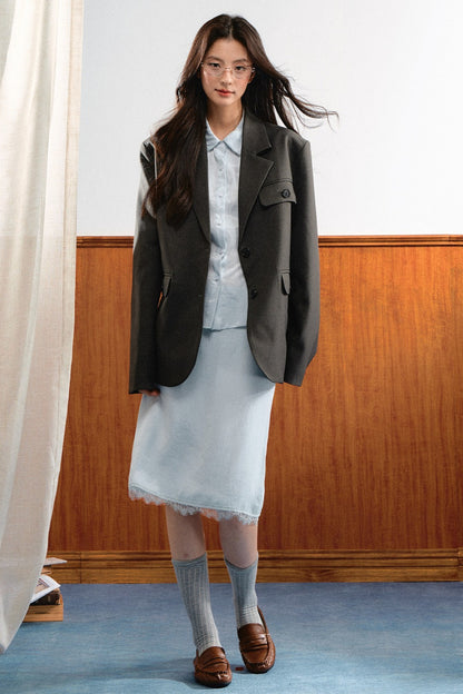 Korean Autumn Blazer