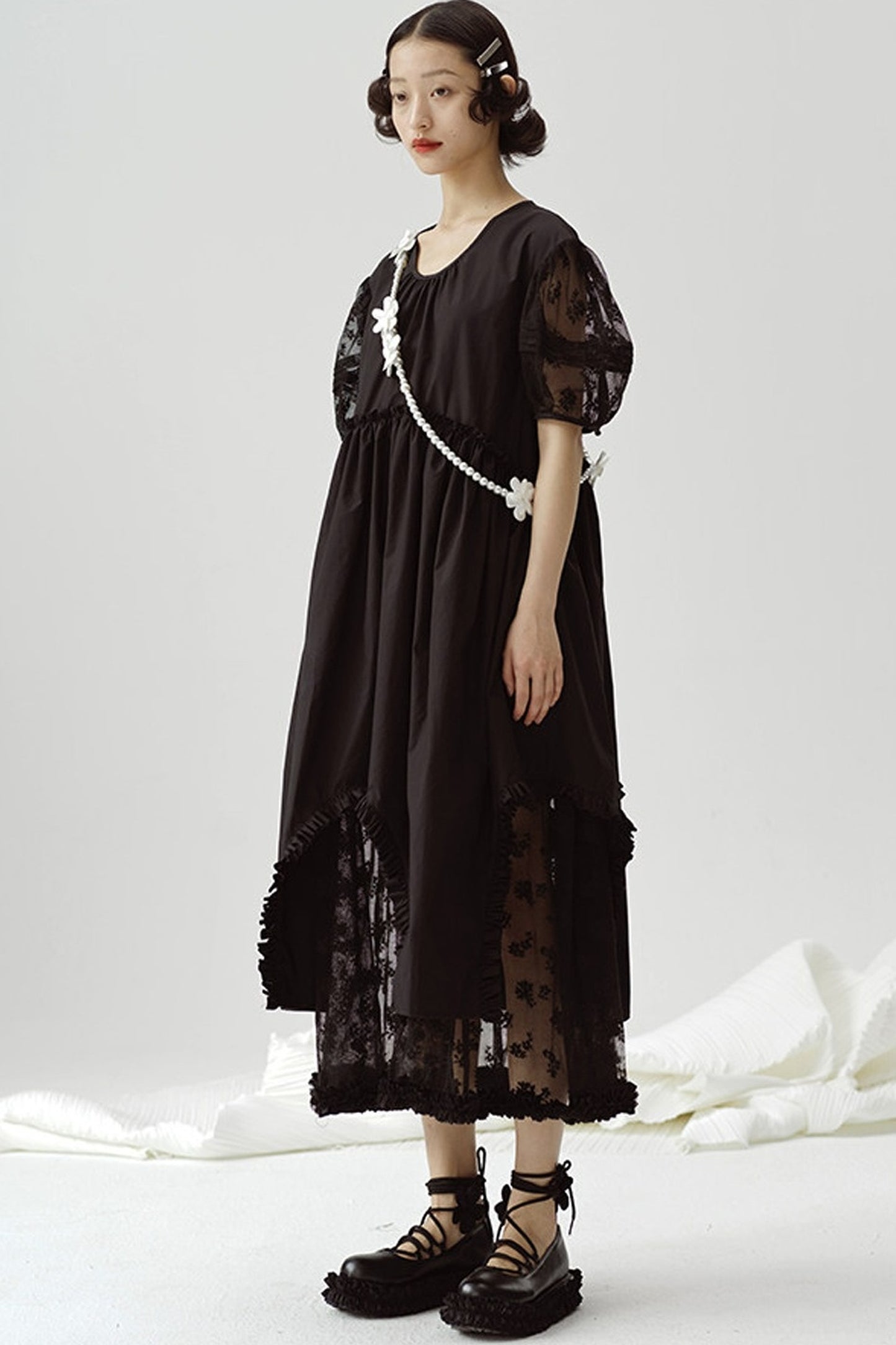 First Love Irregular Hem Dress