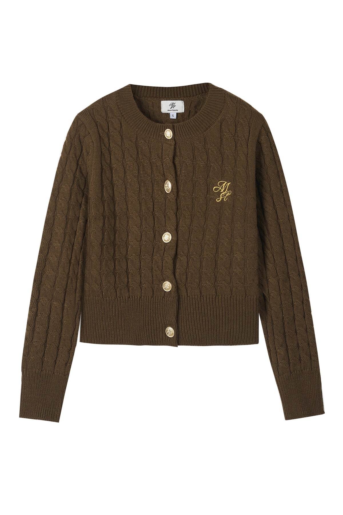 Embroidered Knitted Cardigan