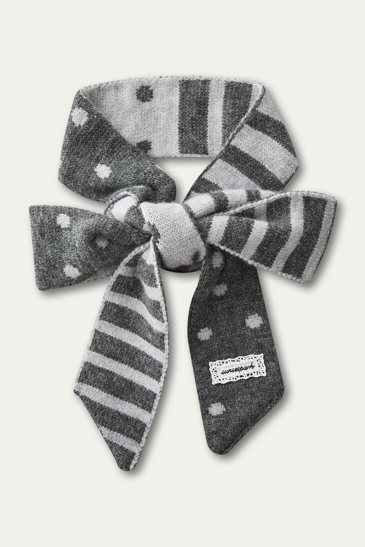 Knitted Ribbon Scarf