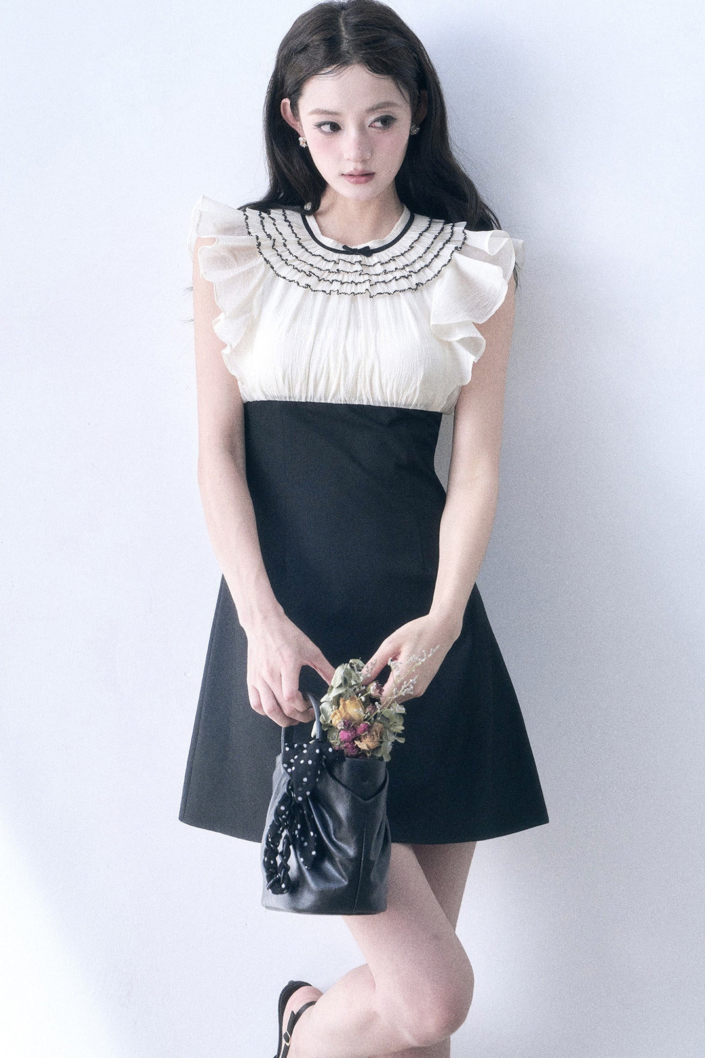 Daylight Flutter Sleeve Dress