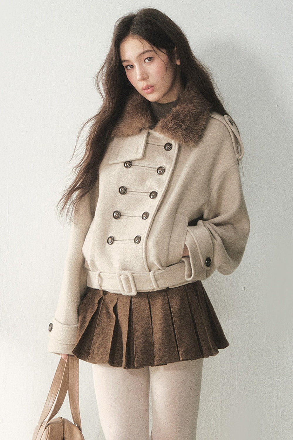 Double Breasted Wool Coat