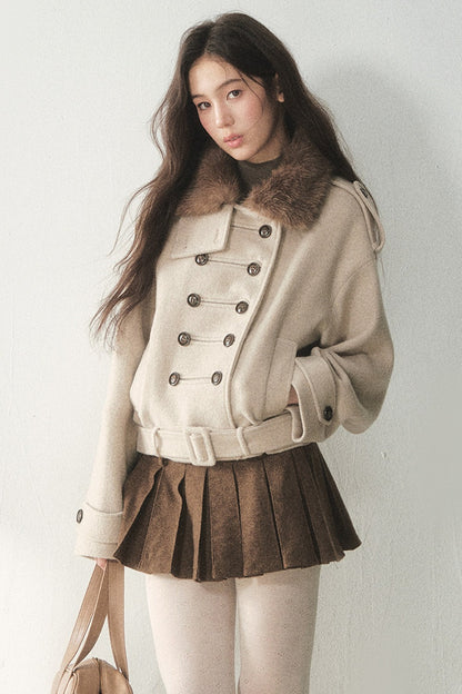 Double Breasted Wool Coat