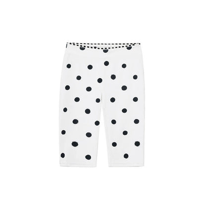 Black and White Polka Dot Pants