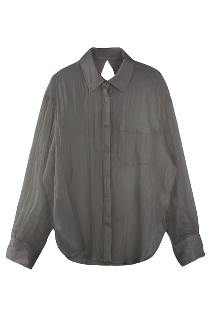 Korean Lightweight Summer Blouse Set-Up