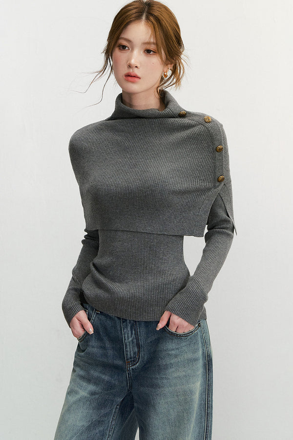 Elegant Knit Sweater Set