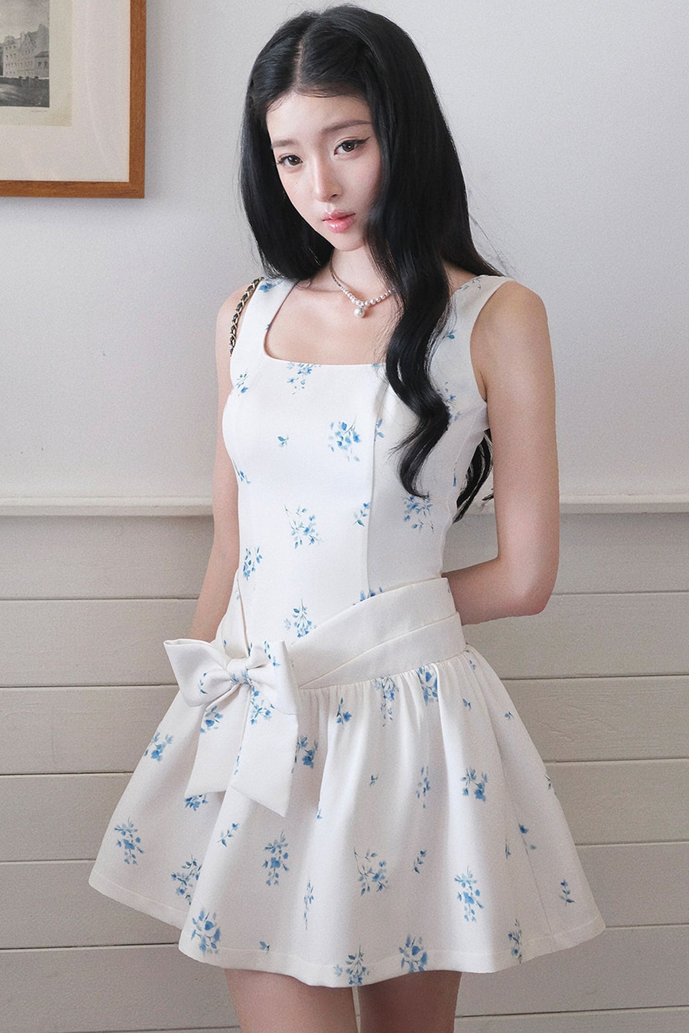 Narcissus Floral Summer Dress