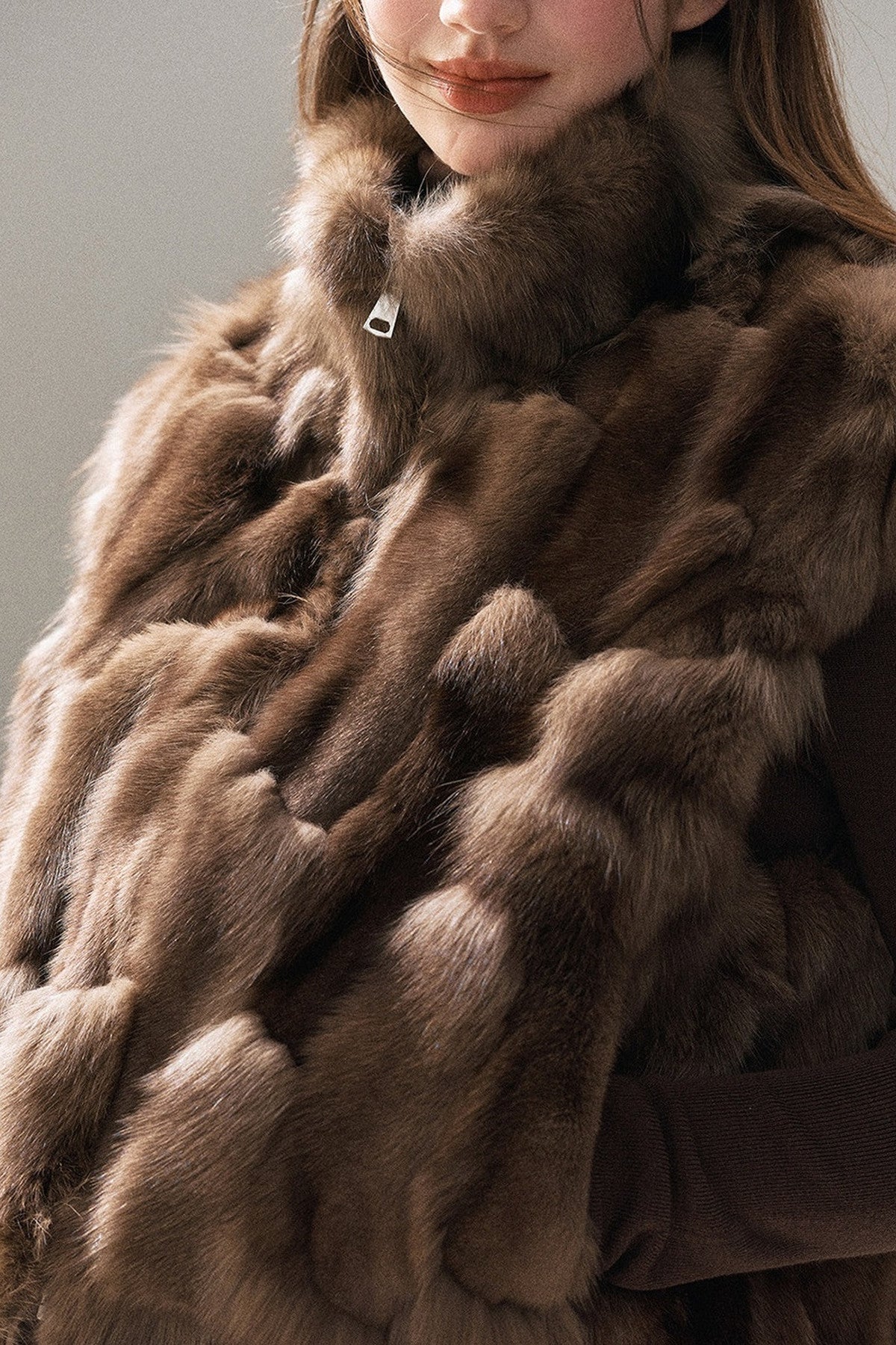 Real Fox Fur Vest