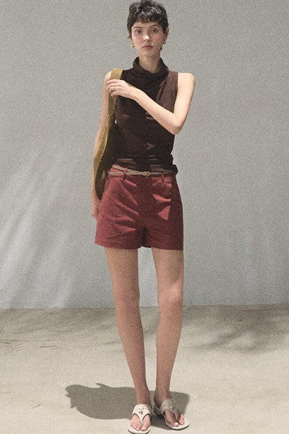 Old Money Linen Shorts