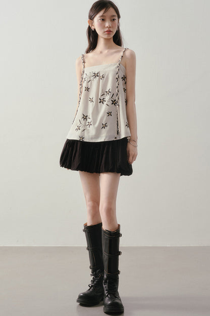 Embroidered Floral Camisole