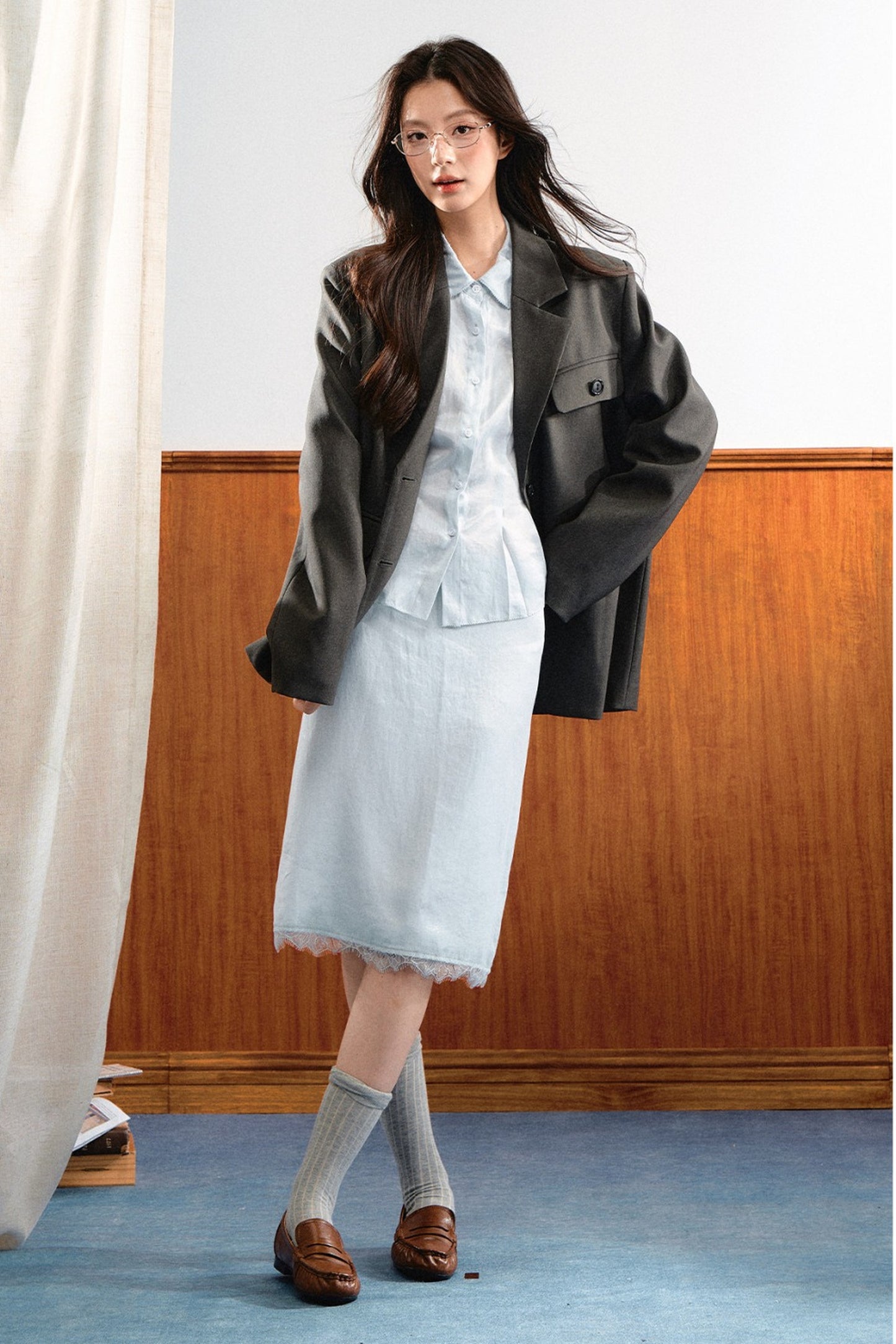 Korean Autumn Blazer