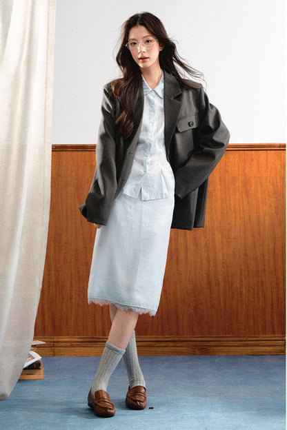 Korean Autumn Blazer