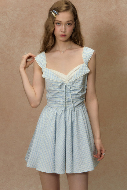 Clear Sky Lace Dress