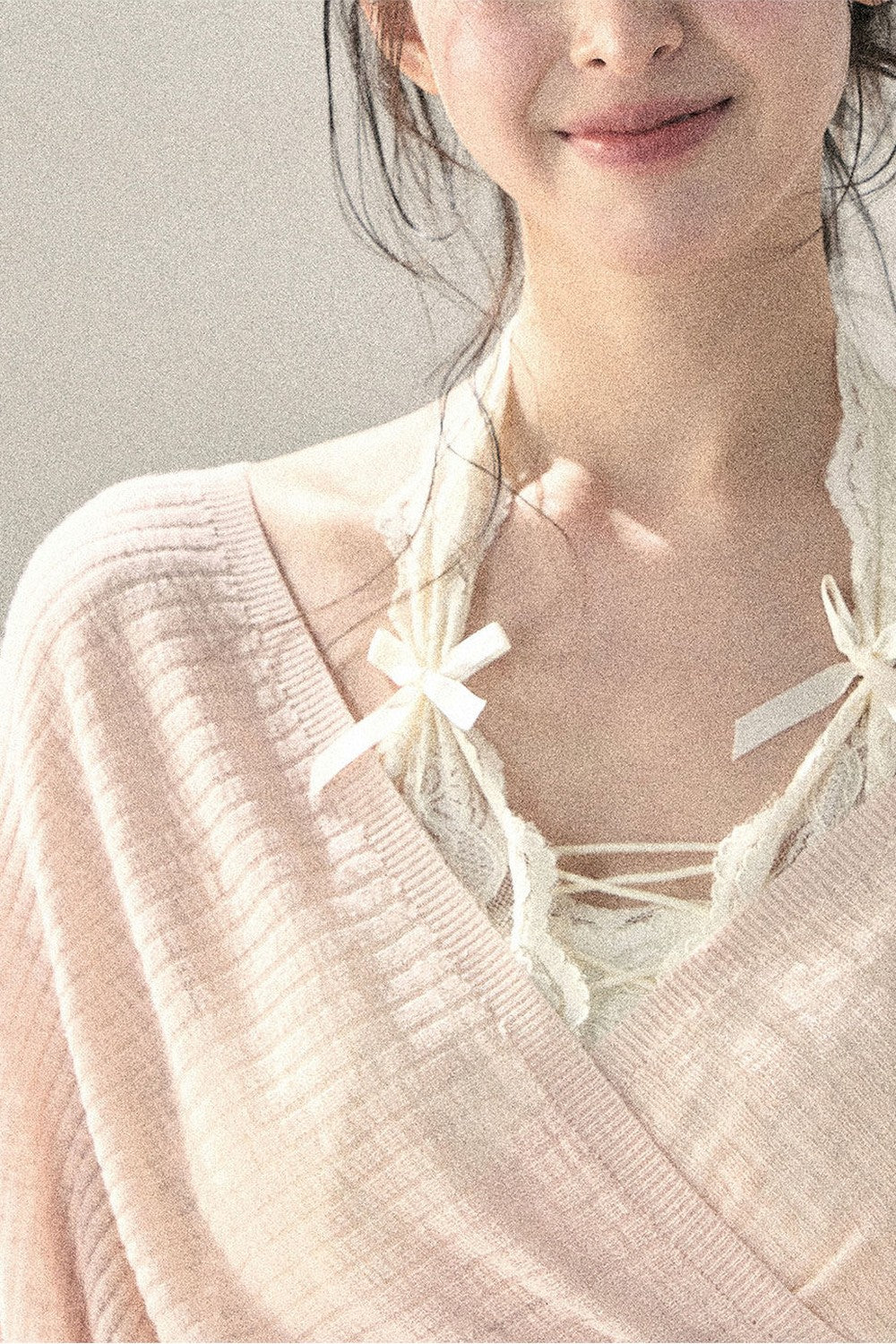 V-Neck Dopamine Sun Protection Top Set-Up