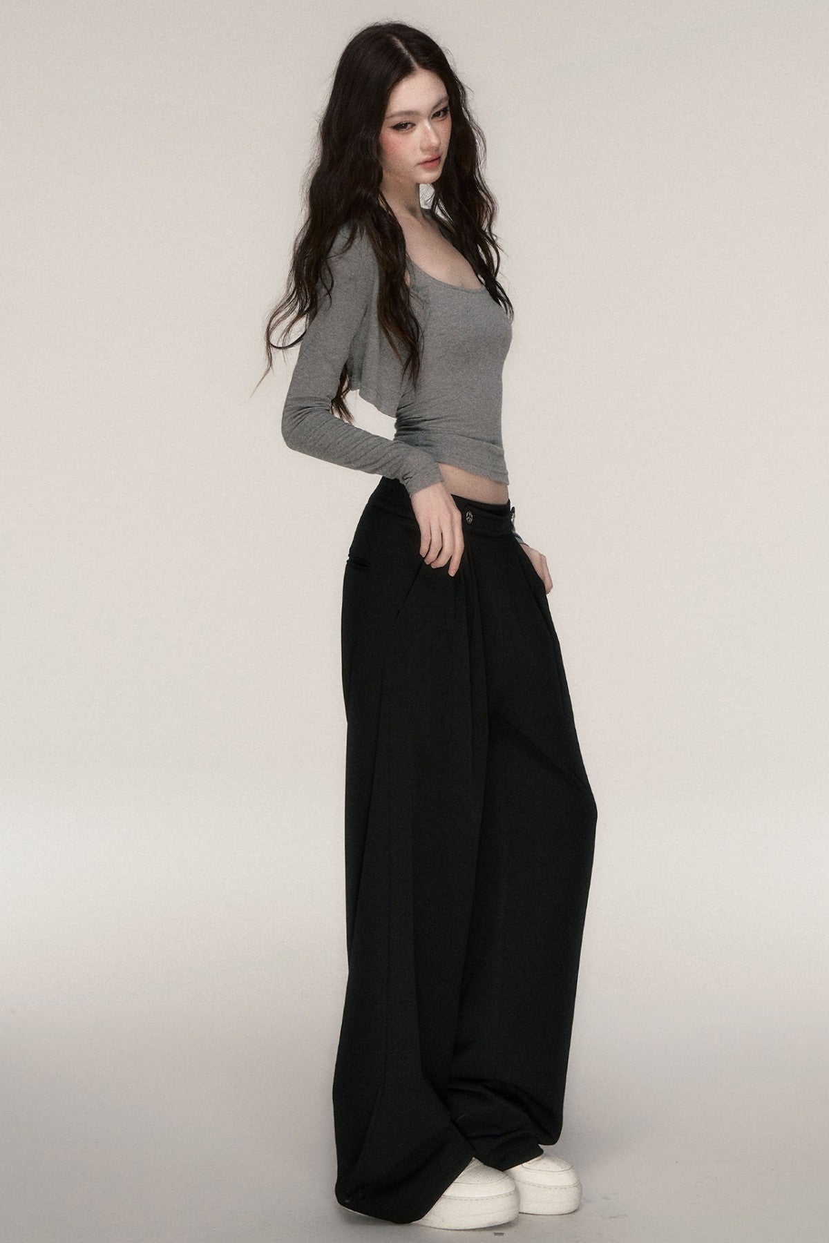 Napoleon Style Straight Leg Trousers