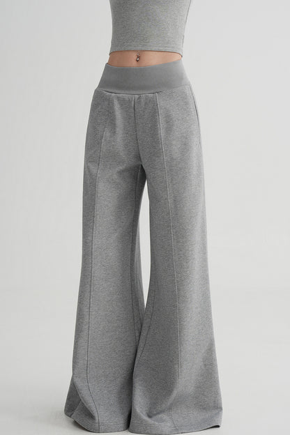 Pantaloni svasati eleganti a vita alta