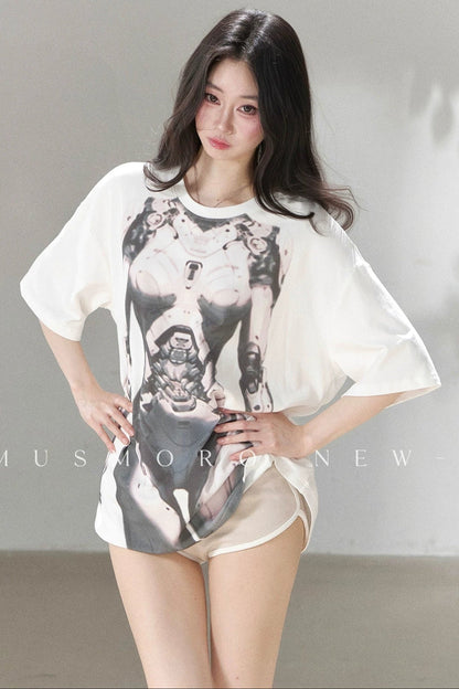 White Oversized T-Shirt