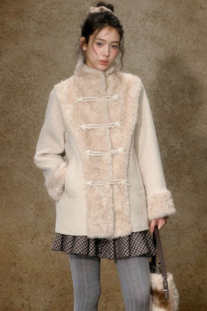 Mid-Length Double-Sided Woolen Jacket